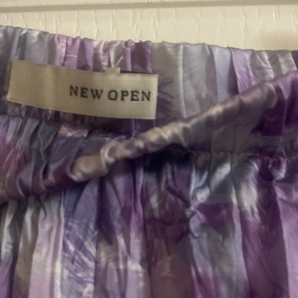 Couturist Painting Pattern Chiffon Midi Skirt - Picture 3 of 3